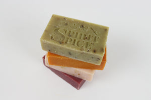 Handcrafted Scented FAITH Soap - Pure Mint Essential Oils And Organic Peppermint Leaf - Spirit Spice