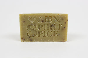 Handcrafted Scented FAITH Soap - Pure Mint Essential Oils And Organic Peppermint Leaf - Spirit Spice