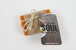 Handcrafted Scented TRUTH Soap - Citrus Blend Of Essential Oils with Hints Of Lavender - Spirit Spice