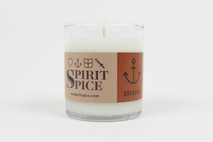 Spirit Spice Collection -  Handcrafted Scented Soy Candles 8oz 4 Pack with Black Tea Tree Healing Soap - Spirit Spice