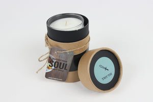 Handcrafted TRUTH Scented Soy Candle 8oz with Gift Box - Citrus Blend Of Essential Oils with Hints Of Lavender - Spirit Spice